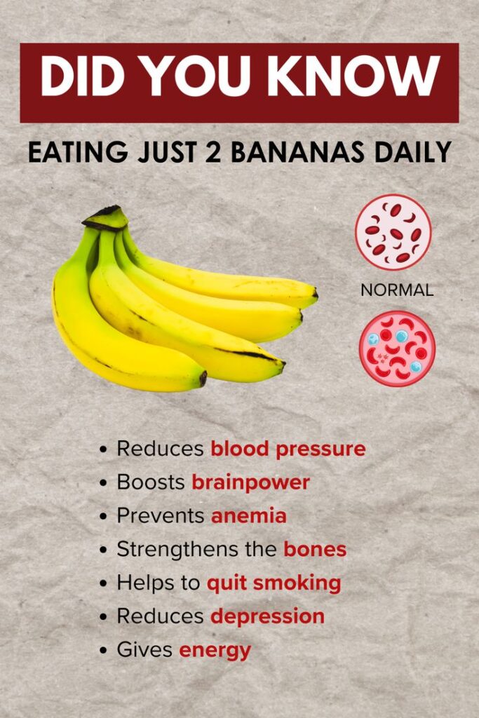 Benefits of Eating 2 Bananas a Day | Health Facts