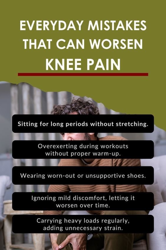 Everyday Mistakes That Make Knee Pain Worse 1 2 64