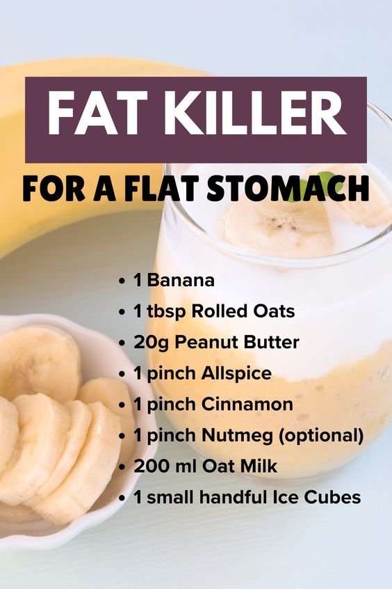 Banana Oat Smoothie for Energy & Flat-Stomach Goals 1 5 32