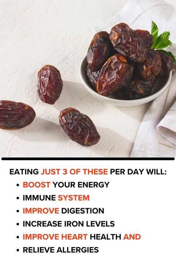 Benefits of Eating Dates Daily — Just 3 Per Day Is Enough 1 8 19