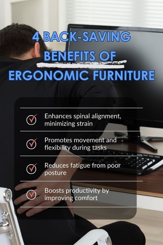 4 Back-Saving Benefits of Ergonomic Furniture at Work 1 2 16