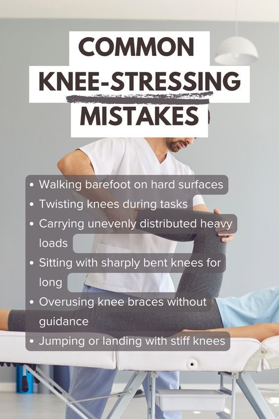 Common Knee-Stressing Mistakes That Cause Daily Strain 1 2 23
