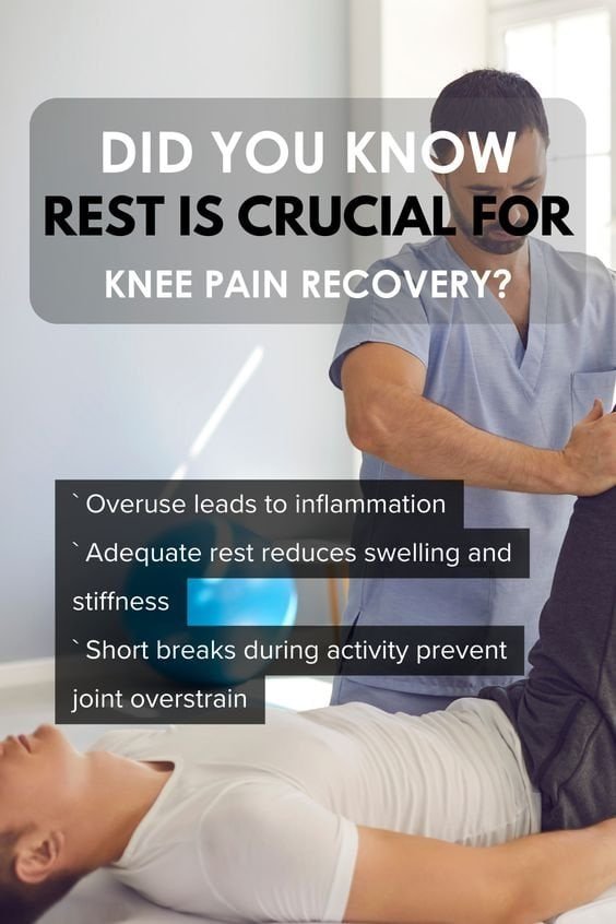Rest Is Crucial for Knee Pain Recovery: What You Should Know 1 2 6