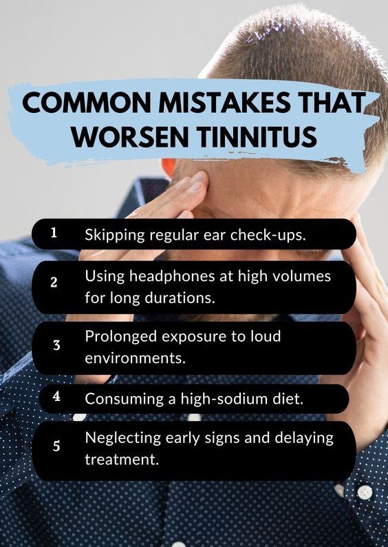 Common Mistakes That Worsen Tinnitus You Should Avoid 1 3 14