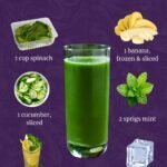 Spinach-Based Flat Belly Smoothie for Digestion 6