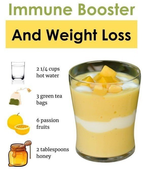Immune Booster Drink for Weight Loss Support 1 7 19