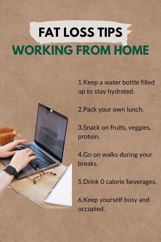 Fat Loss Tips for Working From Home: Simple Daily Habits 1 8 4