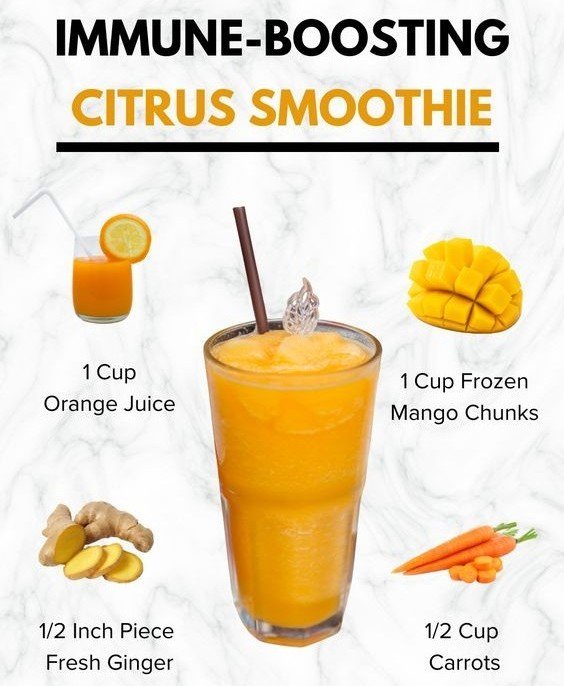 Immune-Boosting Citrus Smoothie for Daily Wellness 1 9 16